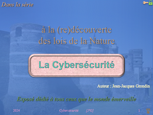 Présentation de la conférence n°11 du cycle "à la (re)découverte des lois de la nature"
