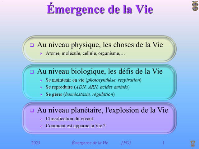 Agenda de la conférence n° avec 3 sections distinctes.