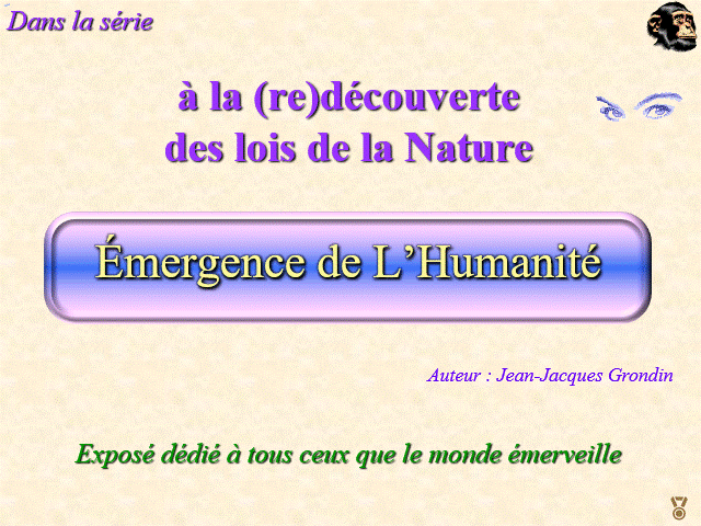 Présentation de la conférence n°5 du cycle "à la (re)découverte des lois de la nature"