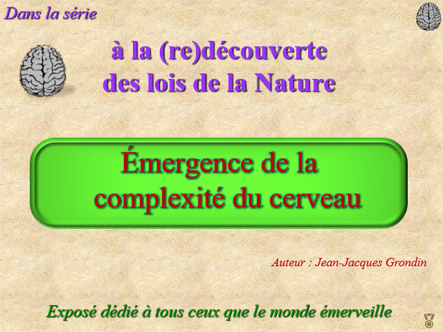 Présentation de la conférence n°6 du cycle "à la (re)découverte des lois de la nature"