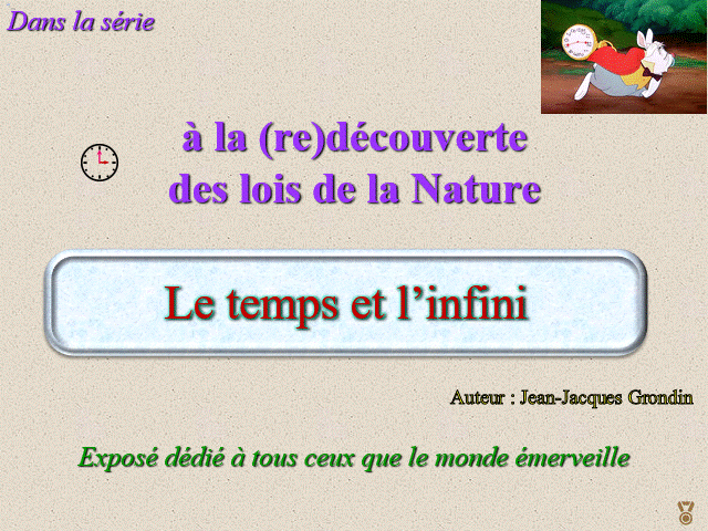 Présentation de la conférence n°8 du cycle "à la (re)découverte des lois de la nature"